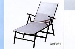 Mueble reclinable para patio, jardín y piscina modelo CAF061.