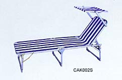 Mueble reclinable para patio, jardín, playa  y piscina modelo CAK002S.